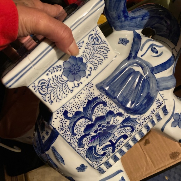 Vintage ceramic elephants - Picture 3 of 6